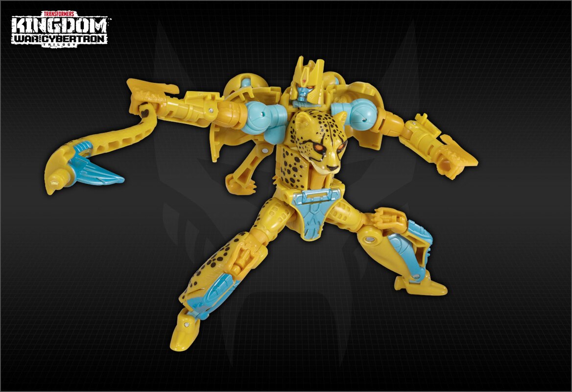 Takara Transformers Kingdom Wave 1 Official Beast Images for Leader
